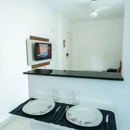 033 Aviacao Beira Mar - 1 Quarto - 10 Metros Da Praia - Wi Fi 500Mbps - Estacionamento Gratuito Praia Grande  Exterior photo