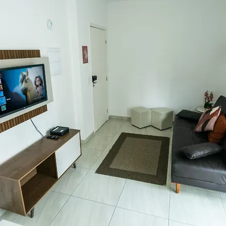 033 Aviacao Beira Mar - 1 Quarto - 10 Metros Da Praia - Wi Fi 500Mbps - Estacionamento Gratuito Praia Grande  Exterior photo